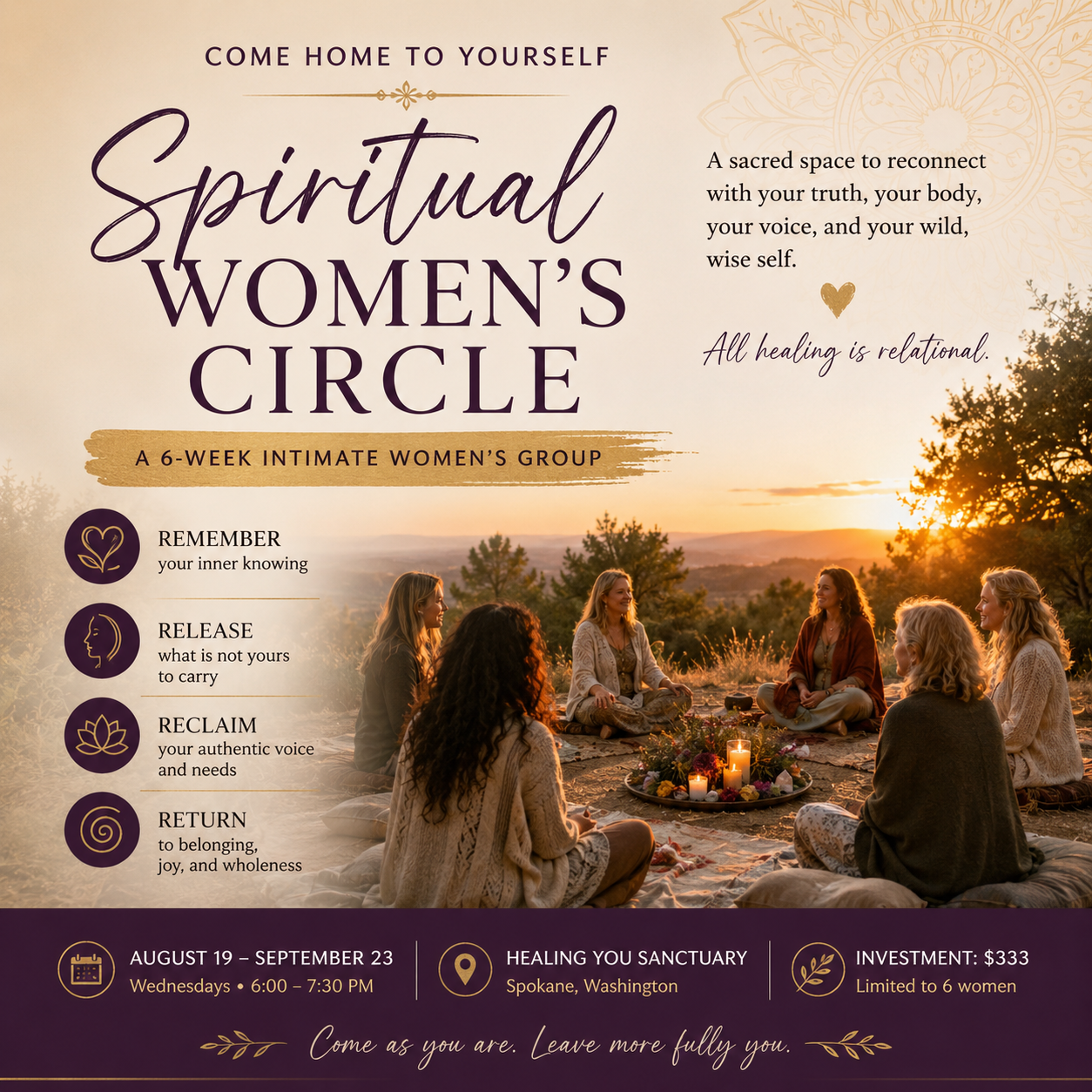 spiritual women’s circle spiritual women’s circle
